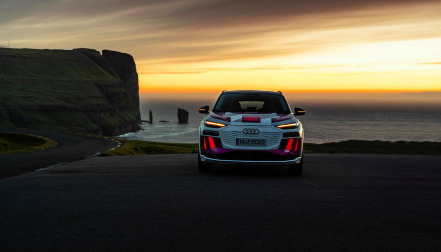 Audi Q6 e-tron features intelligent, vibrant OLED lighting